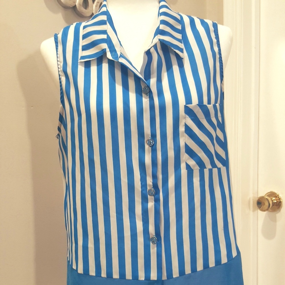 Charming Charlie Sleeveless Top - Size L